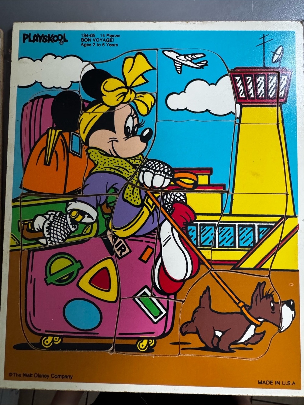 Playskool Minnie Mouse ‘Bon voyage’ Puzzle